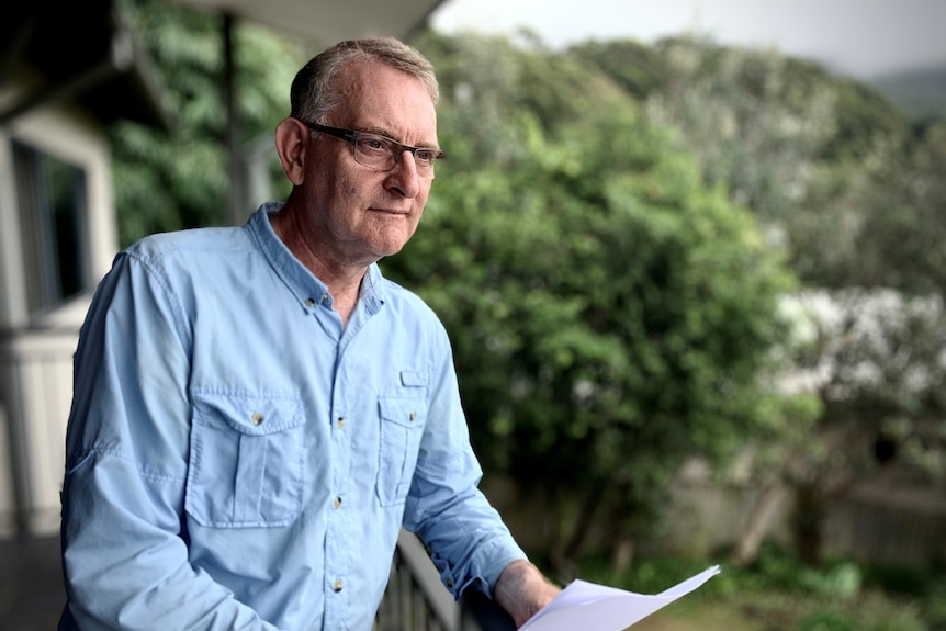 Martin North, the founder of Digital Finance Analytics, sitting outside.