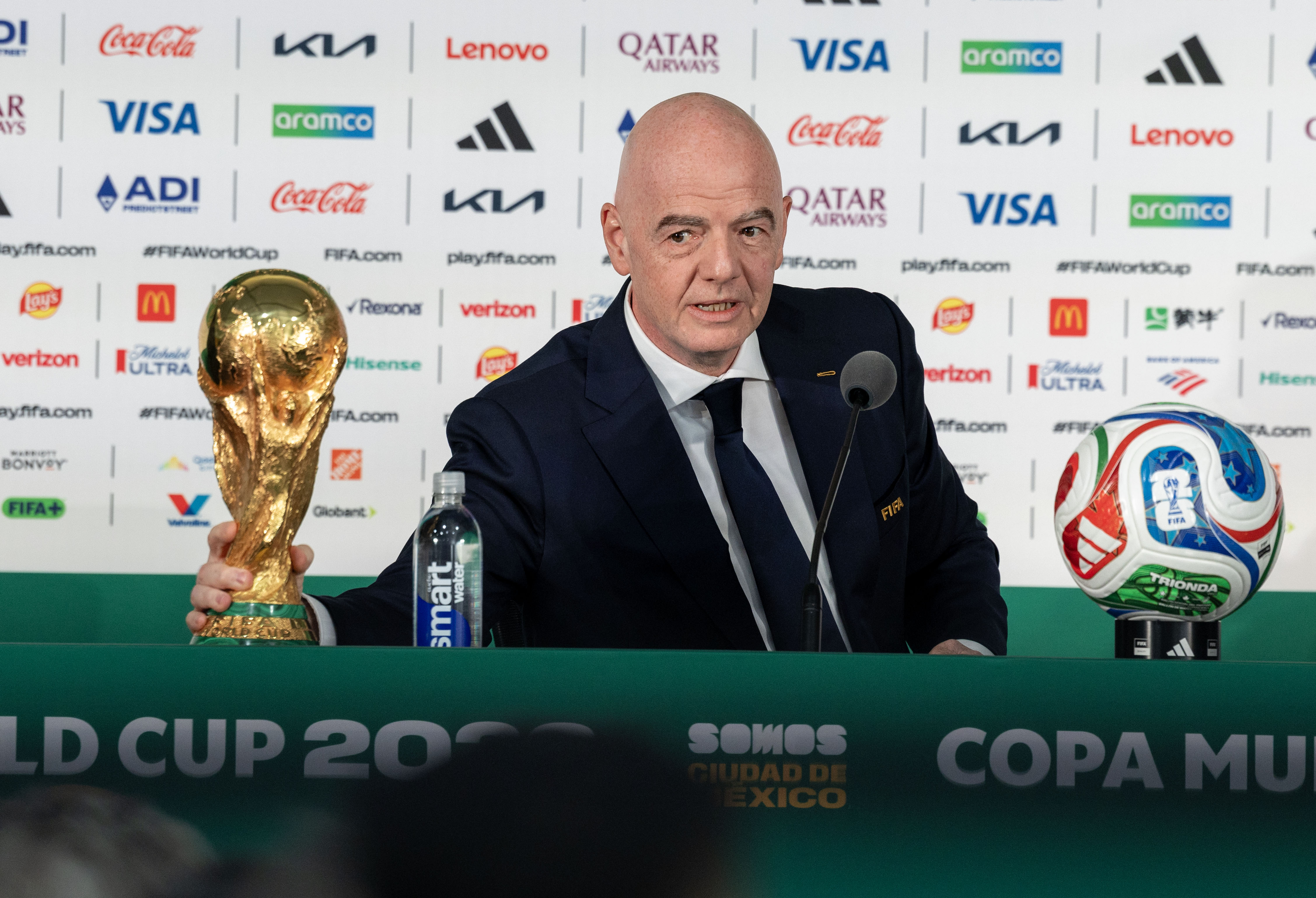 'Just chill, relax': Infantino defends World Cup visa issues, ticket prices