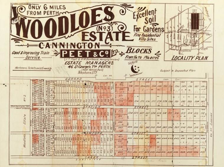 Woodloes No. 3 Estate Cannington, 1925