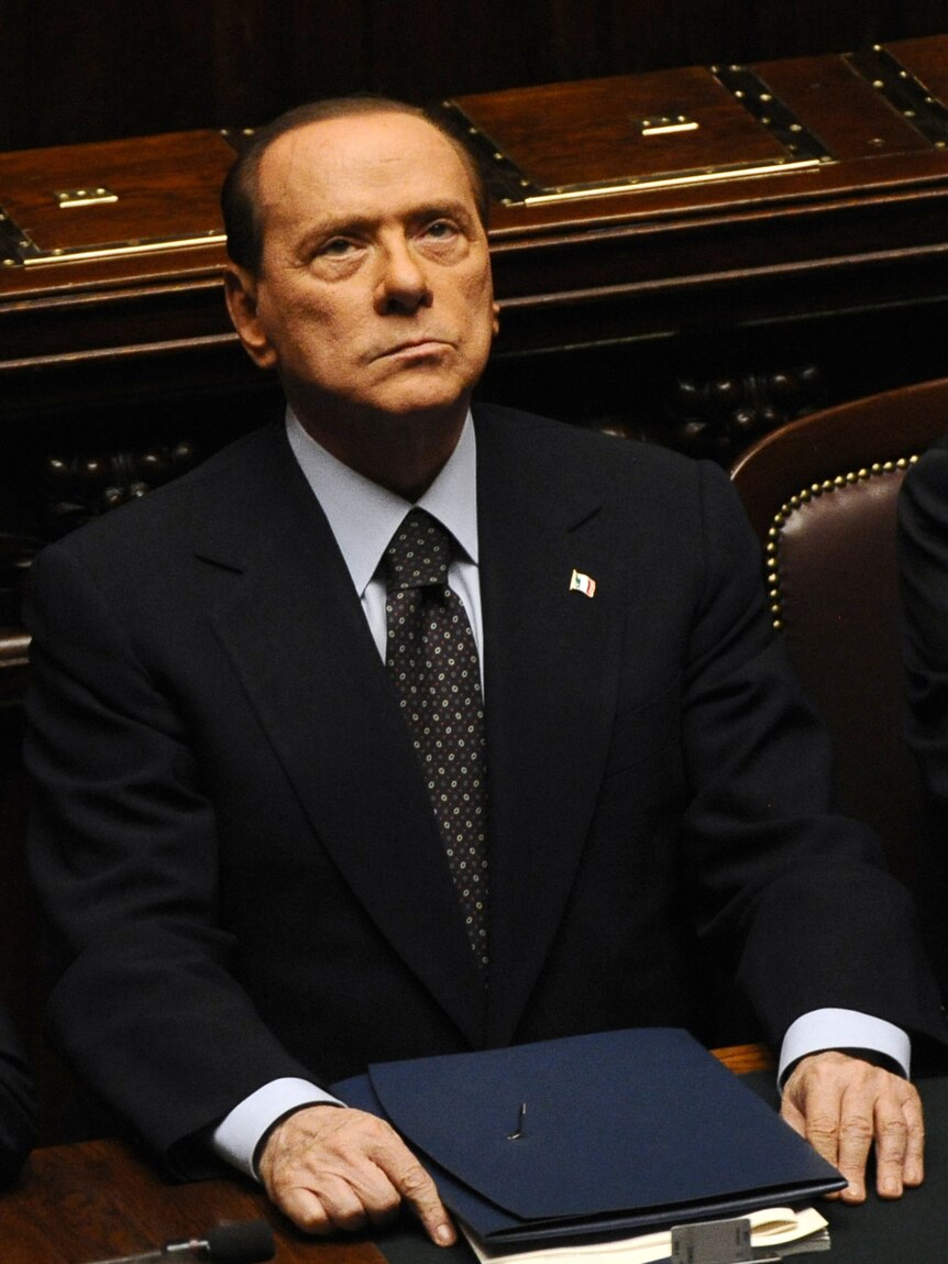 Berlusconi loses majority