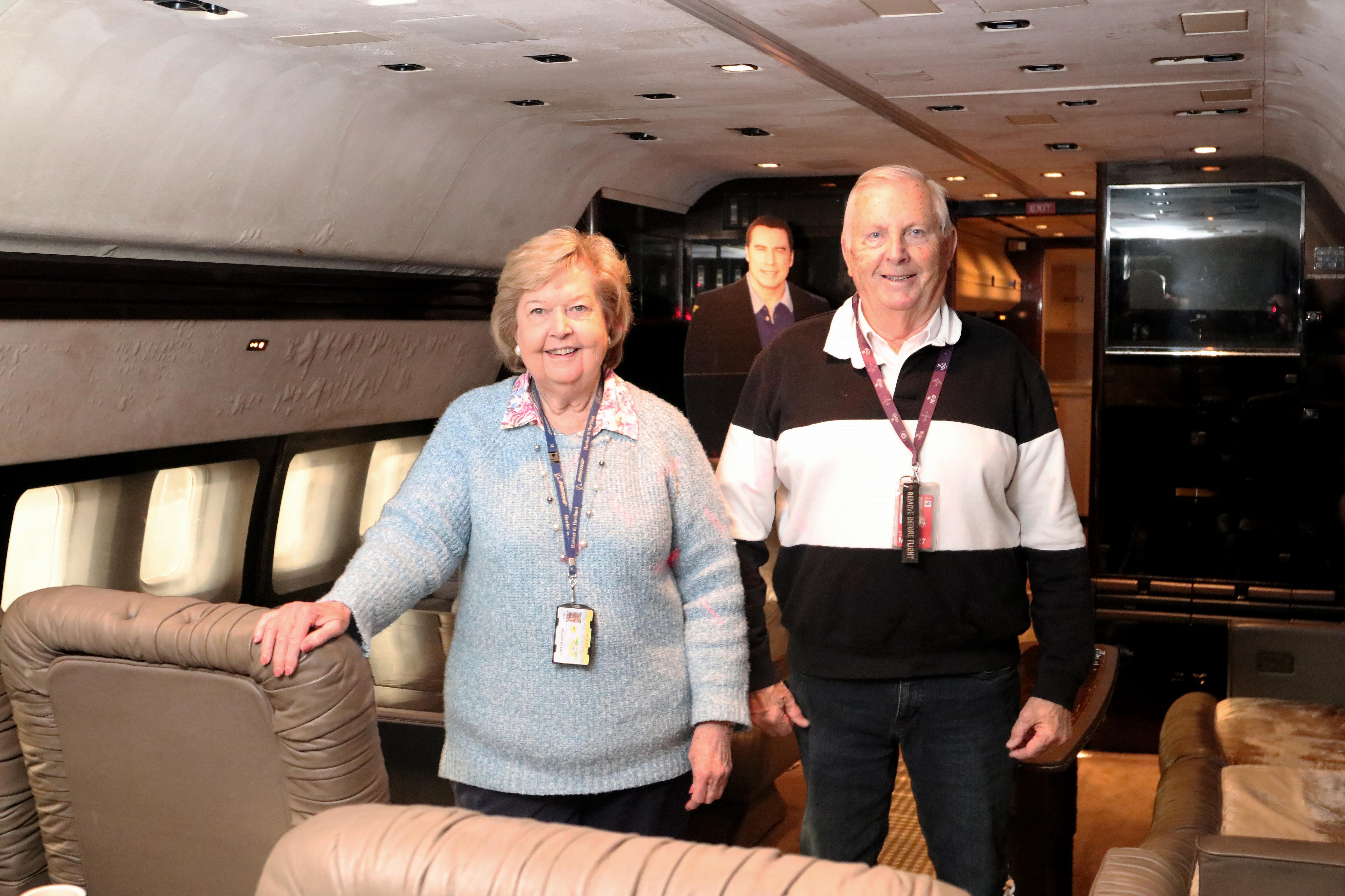 John Travolta's old jet ready for reassembly at aircraft museum