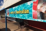 A sign reads "We sell only Australian"
