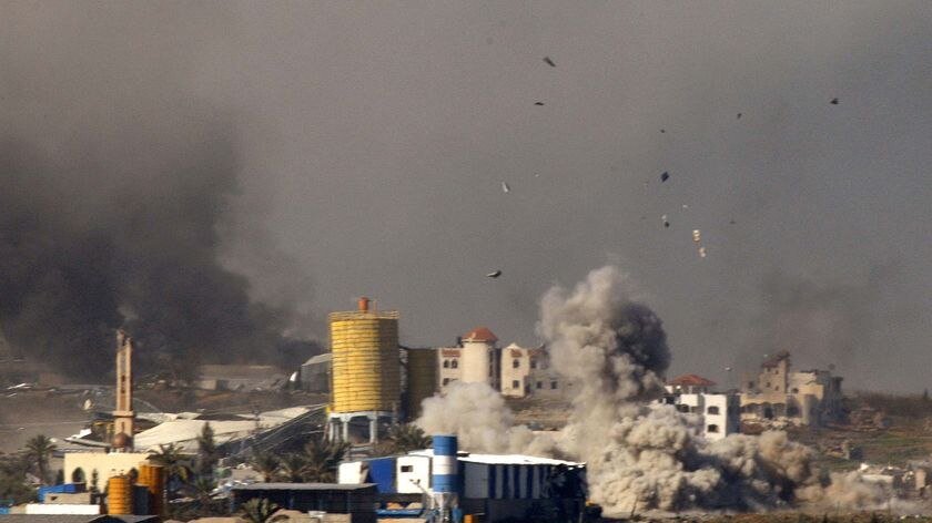 The conflict has been raging in the Gaza Strip for over three weeks.