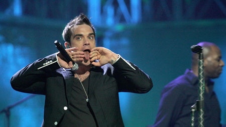 Singer Robbie Williams quit Take That in 1995.