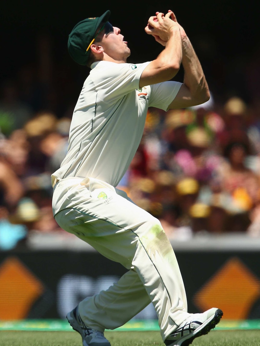 Marsh takes the catch to dismiss Craig