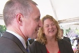 Jay Weatherill with Nat Cook