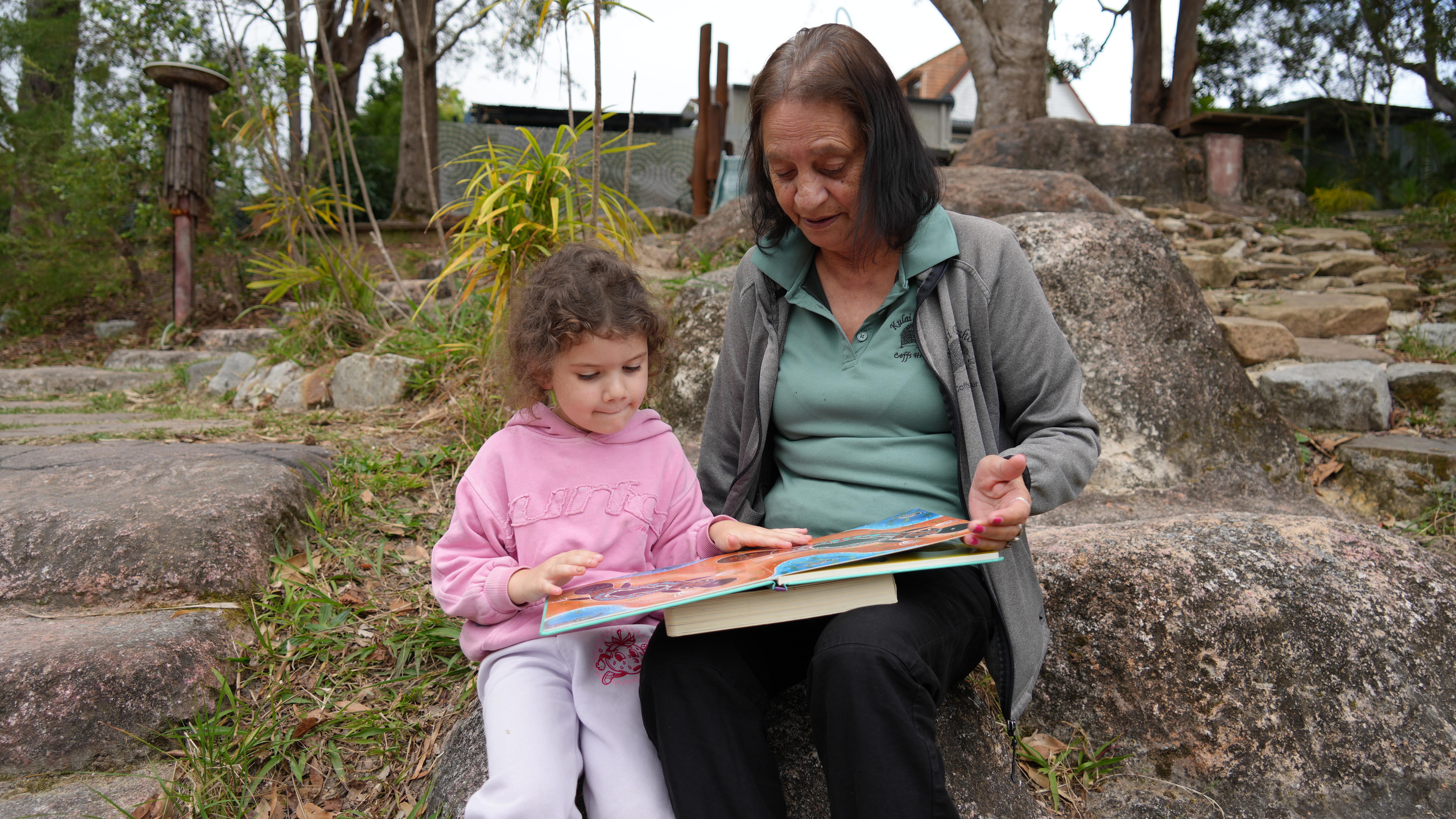 Great-grandmother learns her native language at very special preschool
