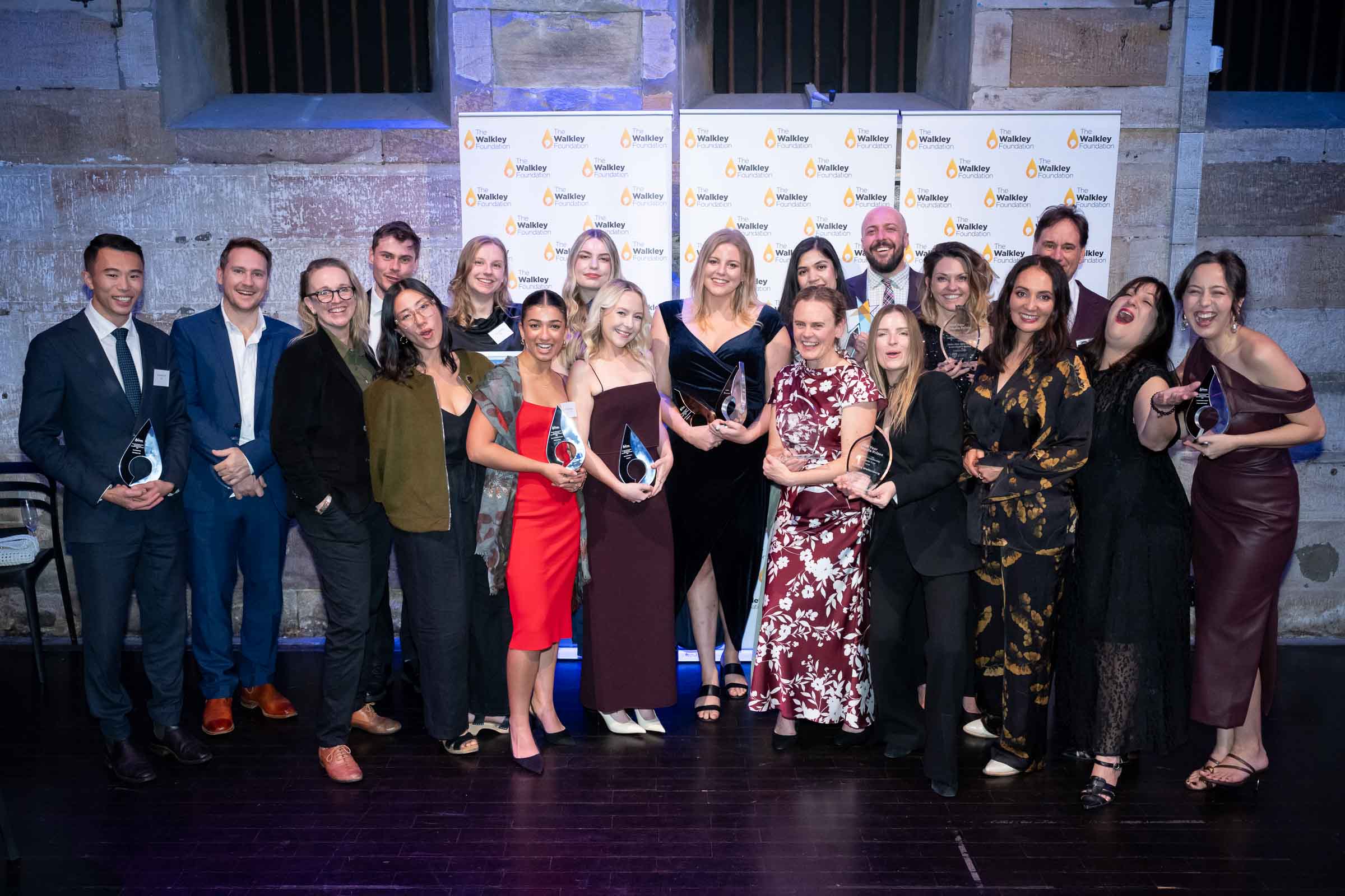 ABC journalists at Mid-Year Walkley Media Prizes