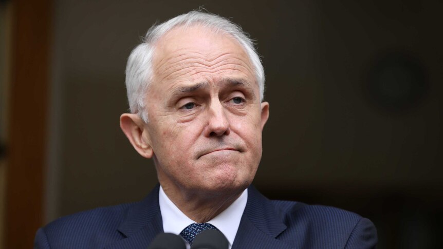 Generic headshot of Turnbull, looking defeated.