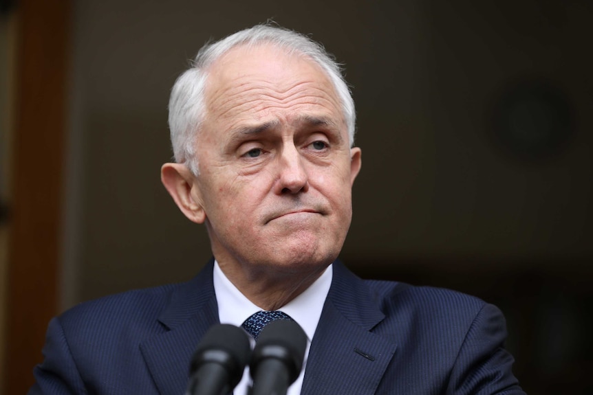 Generic headshot of Turnbull, looking defeated.