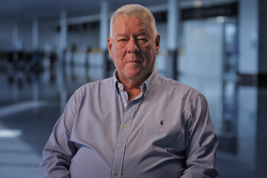 Wagners Corporation director John Wagner, wearing a blue shirt. 