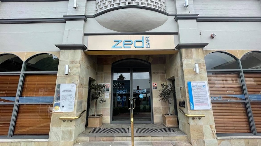 exterior of zed bar building