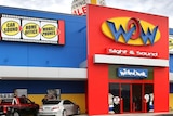 One of WOW Audio Visual's 15 Australian stores.