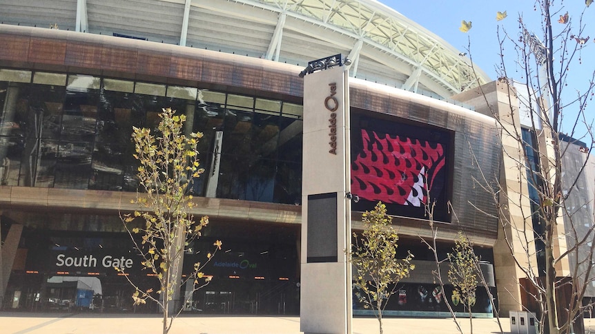 Outside Adelaide Oval