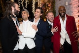 Jonathan Van Ness, Tan France, Antoni Porowski, Bobby Berk, and Karamo Brown attend the after party for the premiere of Netflix's 'Queer Eye'