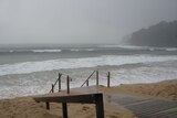 Rough conditions at Noosa Heads on the Sunshine Coast.