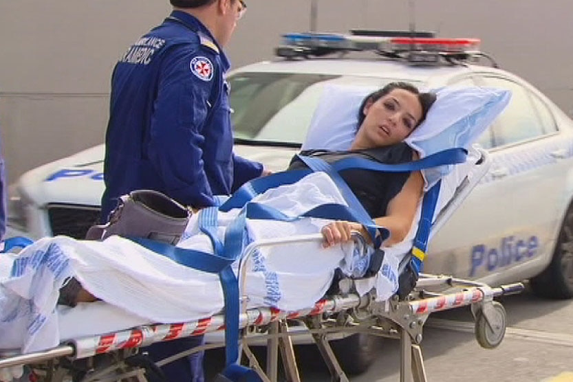 Woman taken from scene of Bankstown shooting