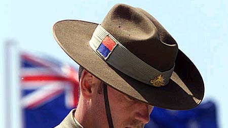 An Australian officer at Gallipoli.