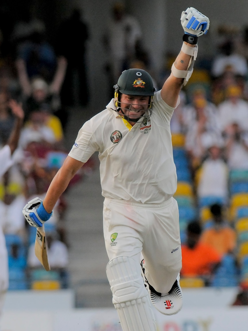 Ryan Harris played a key role with the bat in both innings to help get Australia home.