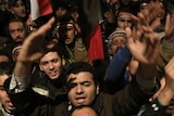 The jubilant expectation of protesters gathered in Tahrir Square quickly turned to anger.