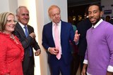 Malcolm and Lucy Turnbull with Anthony Pratt and Ludacris