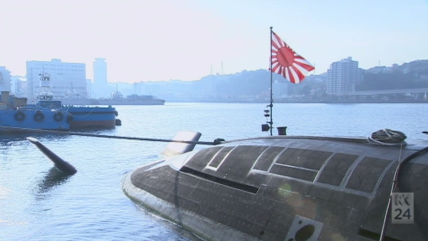 Matthew Carney took an exclusive look at the Soryu at the Yokosuka Naval base on the outskirts of Tokyo.