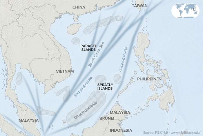 South China Sea Map