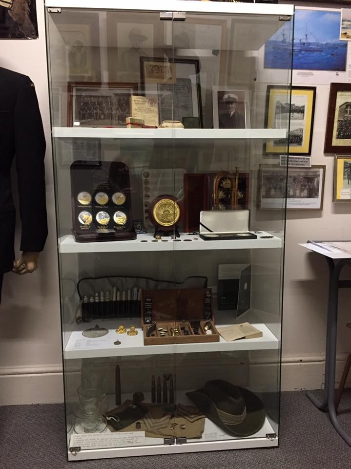 Display at Galley museum Queenstown.