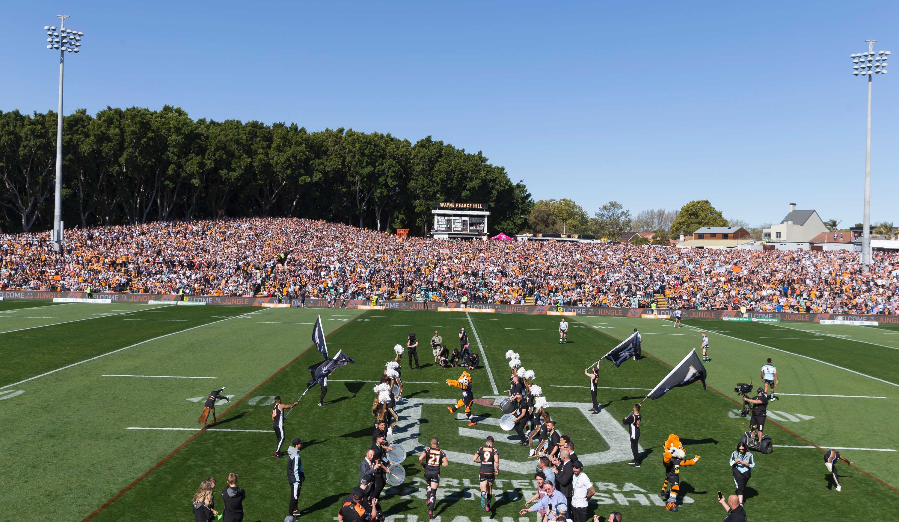 Paul Gallen runs out at Leichhardt Oval