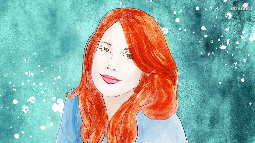 An illustration of Australian singer-songwriter Clare Bowditch