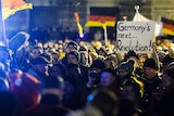 Anti-immigration rally in Germany