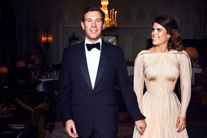 Princess Eugenie and her new husband Jack Brooksbank tied the knot at St George's Chapel.