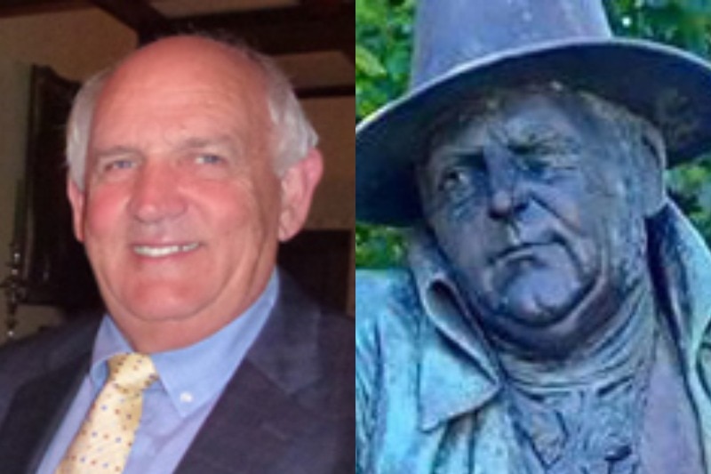 Composite John Millwood and Glover statue