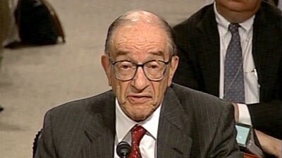 Hand on the rates lever: Alan Greenspan