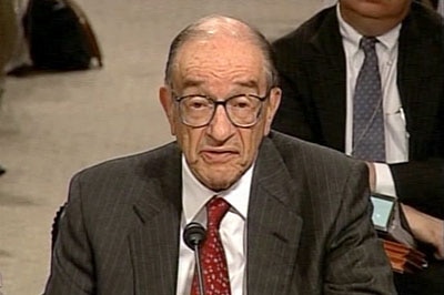 Hand on the rates lever: Alan Greenspan