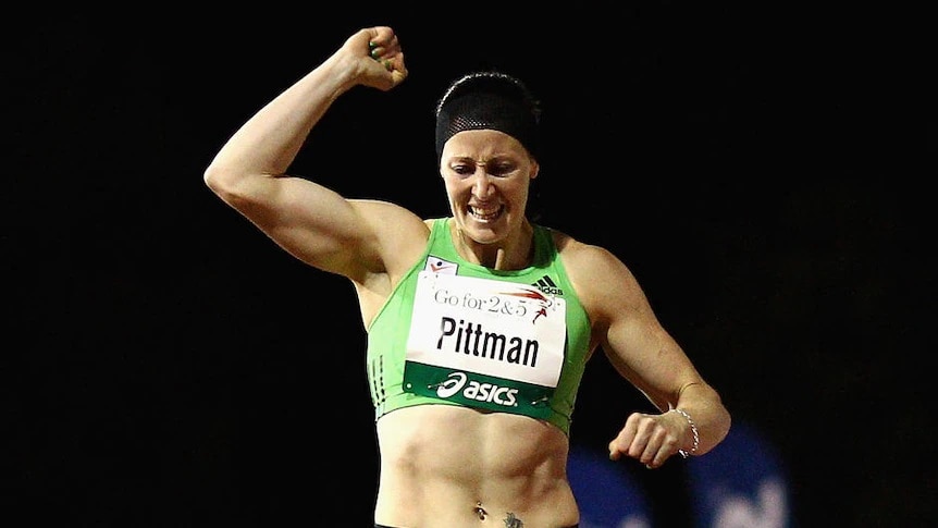 Jana Pittman running