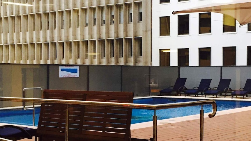 Parmelia Hilton Perth hotel pool