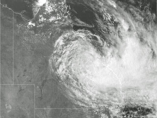 Queensland satellite view