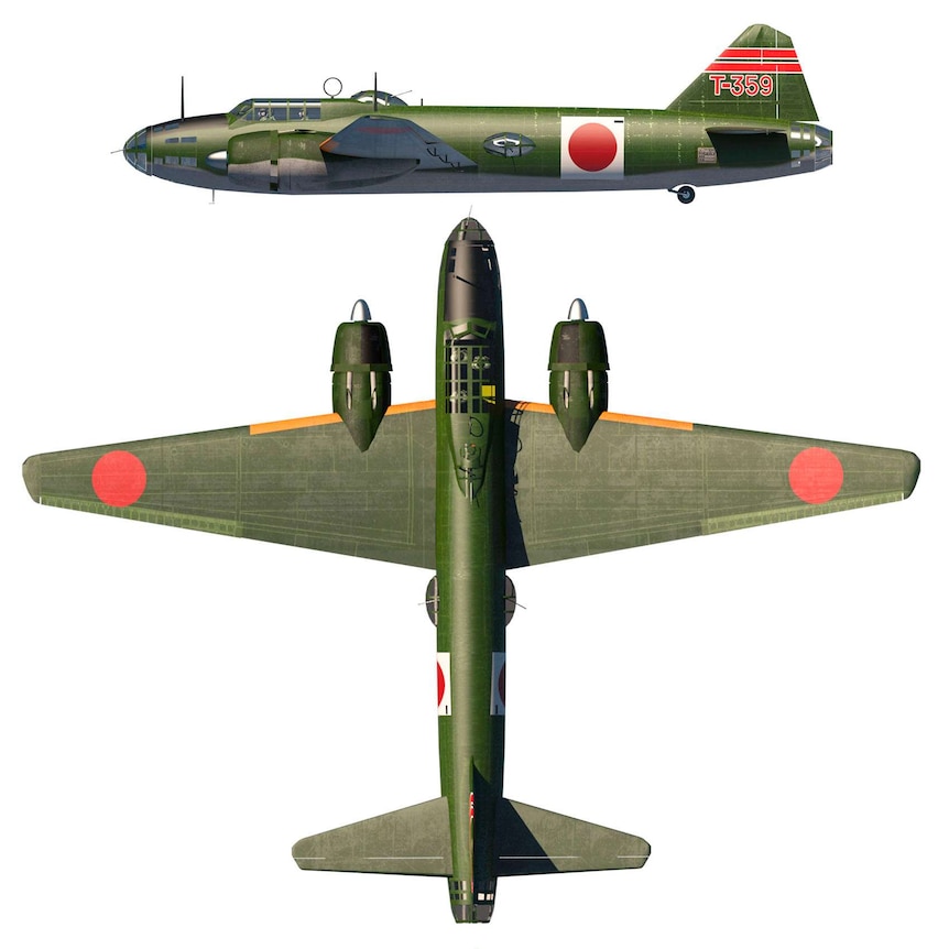 Mitsubishi G4M1 Betty T-359