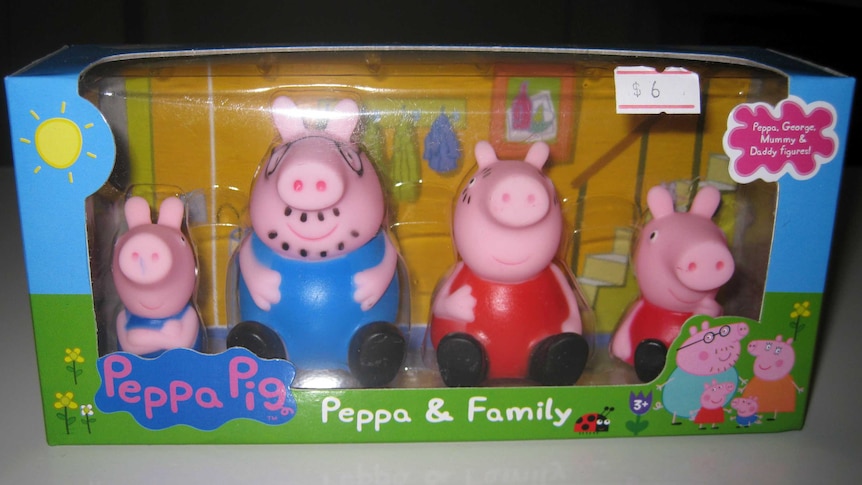 Imitation Peppa the pig toy