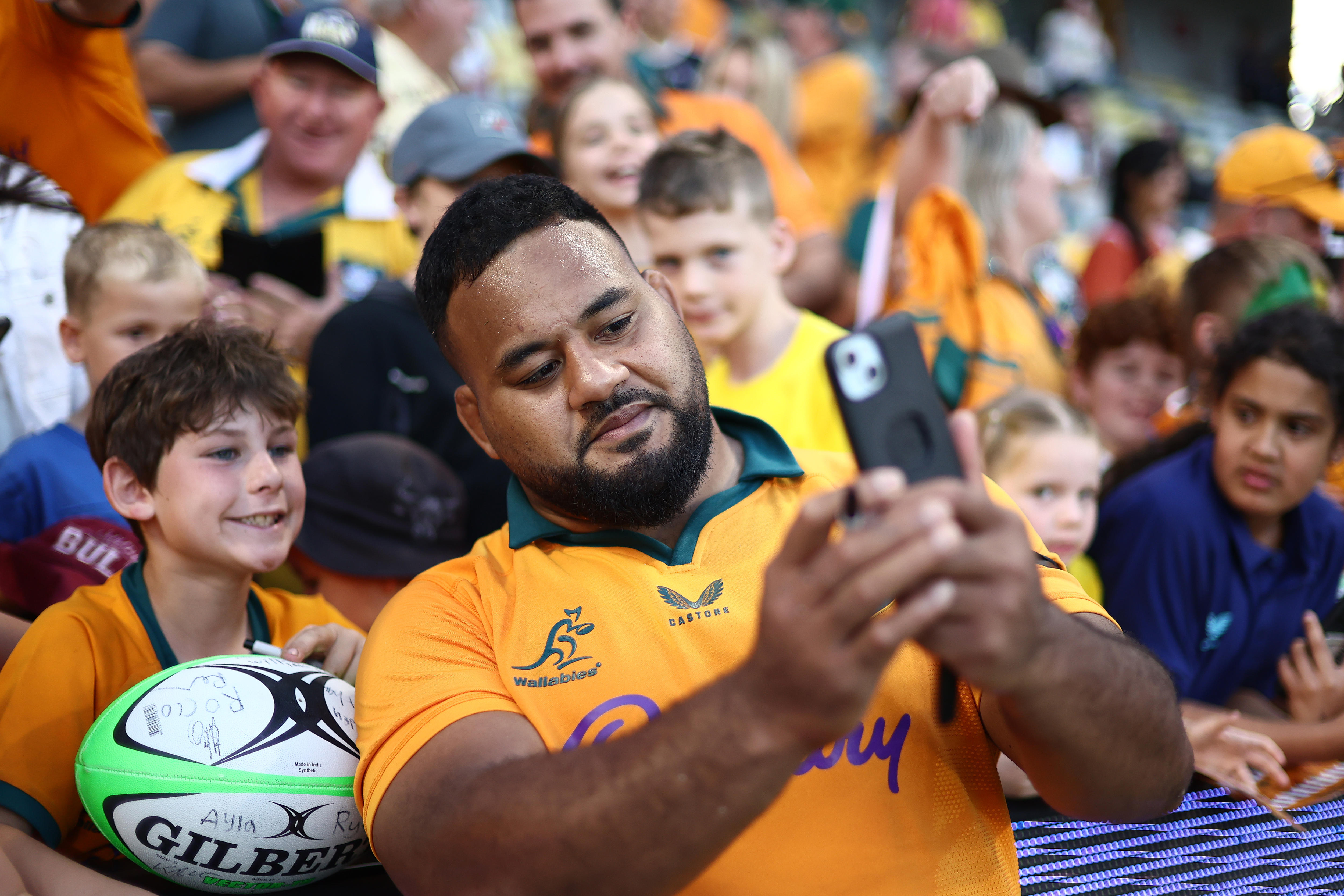 Taniela Tupou stars for Wallabies with two tries against Japan