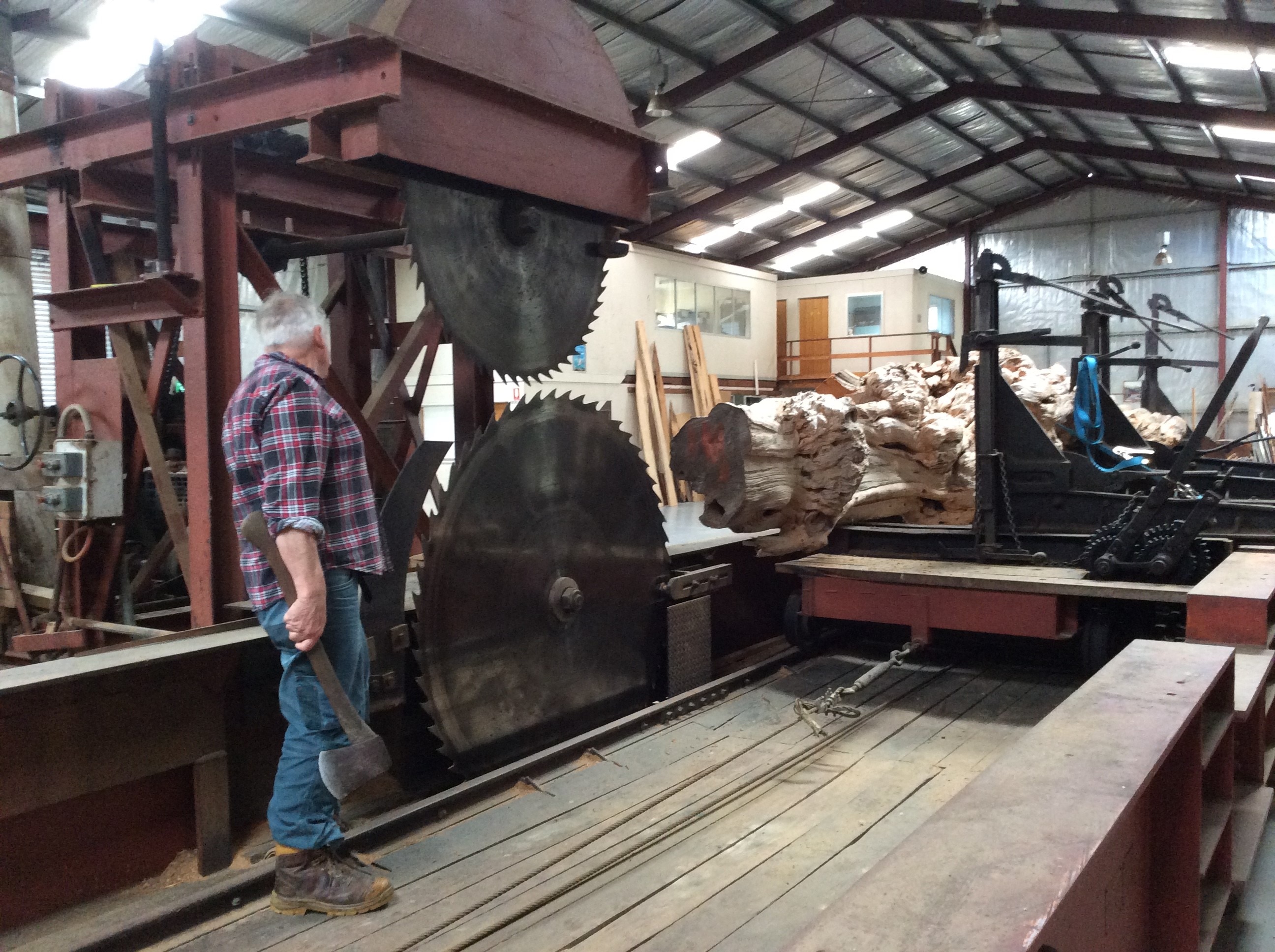 This timber is so rare, you have to prove you are worthy enough to buy