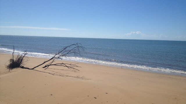 Rules Beach at Baffle Creek, north of Bundaberg in southern Qld in April 2013