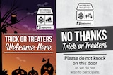 Queensland Police issue posters for Halloween
