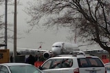 The plane, with 91 passengers on board, landed safely.