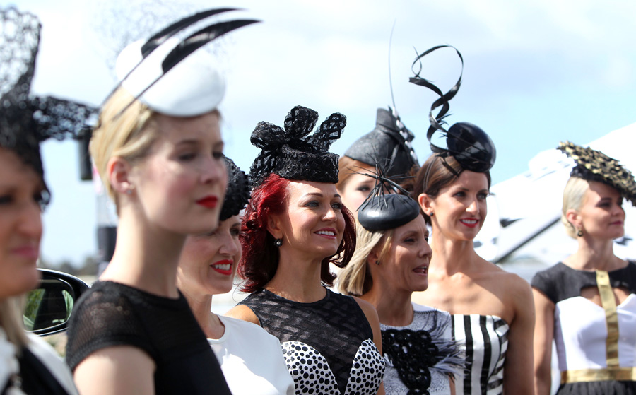 Competitors for the 2014 Fashions on the Field