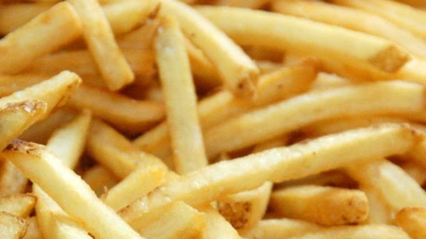 French fries - large pile