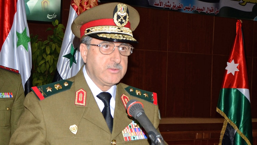 Syrian defence minister General Daoud Rajiha