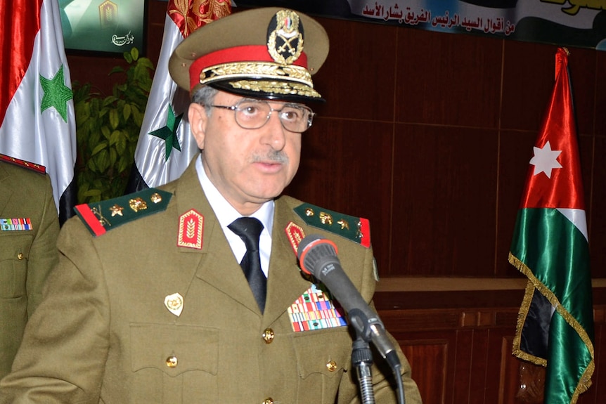 Syrian defence minister General Daoud Rajiha