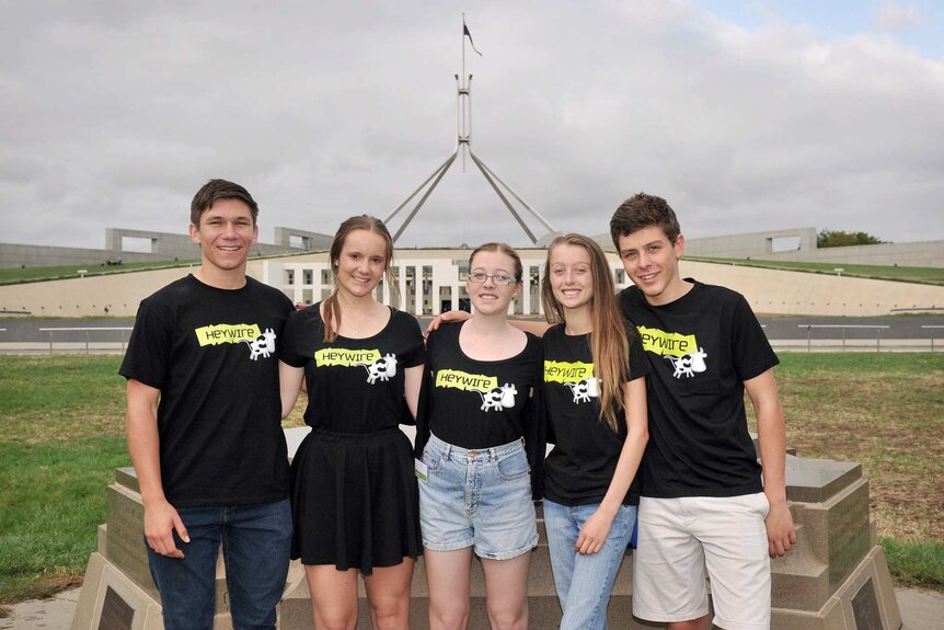 TRACTA Heywire group, 2014